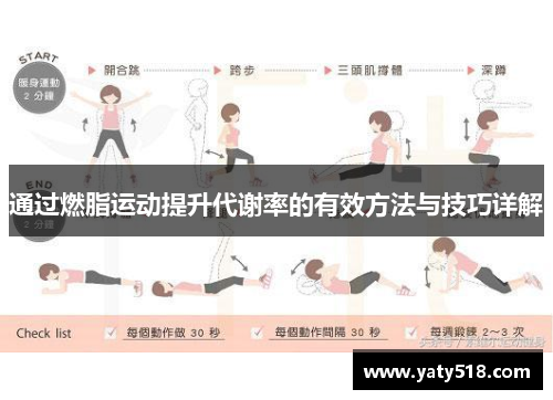 通过燃脂运动提升代谢率的有效方法与技巧详解