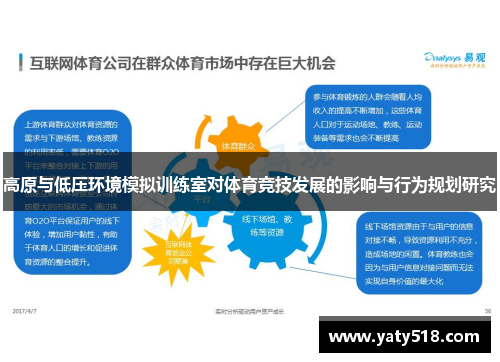 高原与低压环境模拟训练室对体育竞技发展的影响与行为规划研究